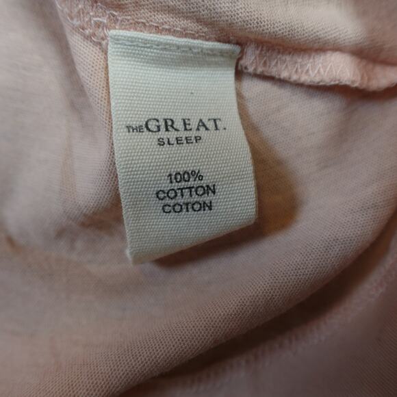 The Great Top Women 0 Extra Small NWT Pajama Lace Slouch Sleep Tank Rose Pink - Picture 5 of 7
